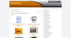 Desktop Screenshot of 1a-lokomotiven.de